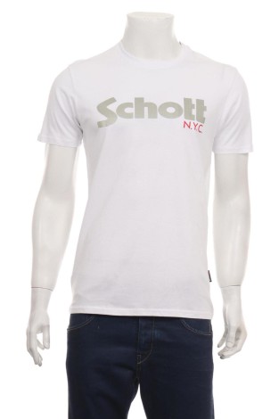 Тениска с щампа SCHOTT NYC