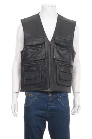 Кожен елек ZEE SKINS