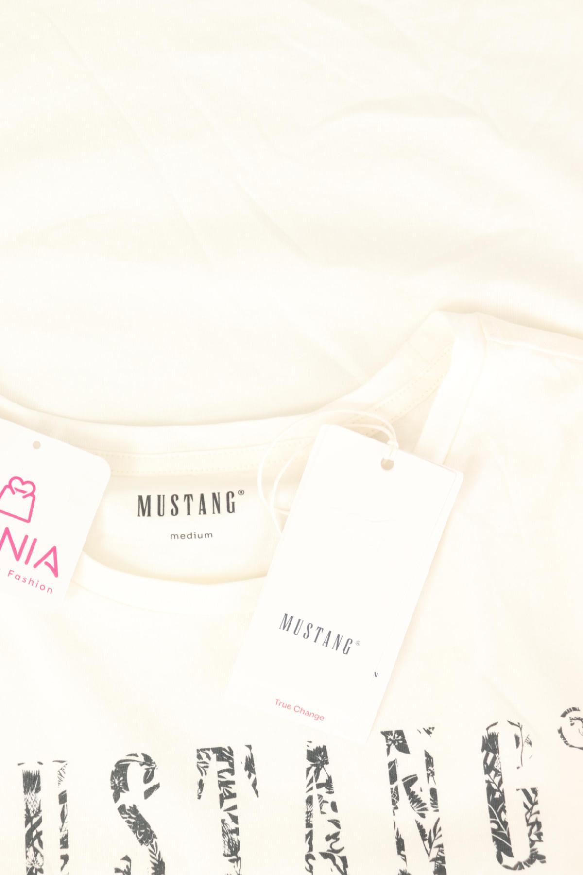 Тениска с щампа MUSTANG3