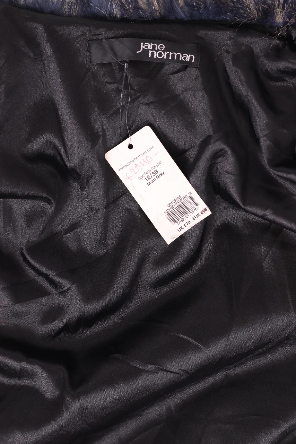 Палто с косъм JANE NORMAN3