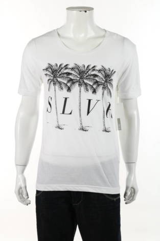 Тениска с щампа Adidas SLVR - Mania Тениска с щампа Adidas SLVR