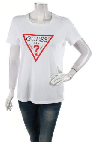 Тениска с щампа Guess - Mania Тениска с щампа Guess
