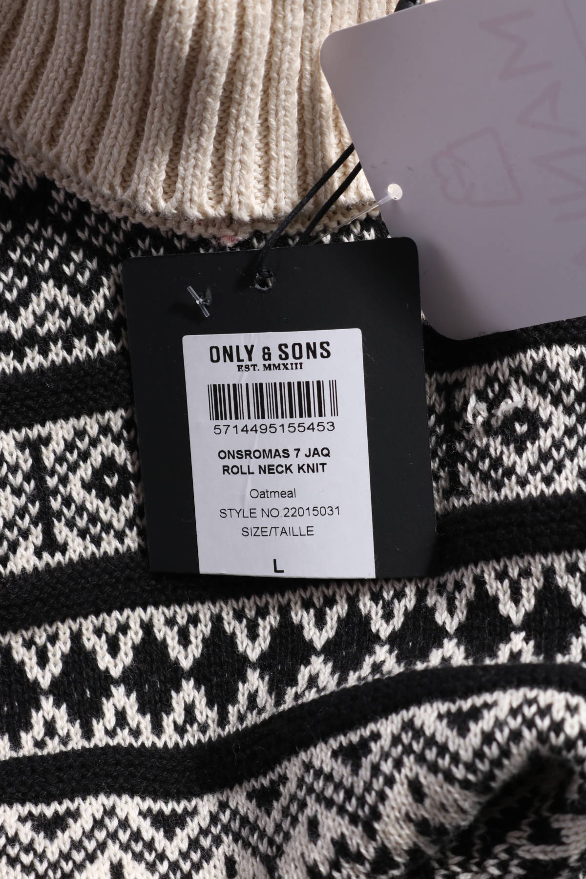Пуловер с поло яка ONLY&SONS3