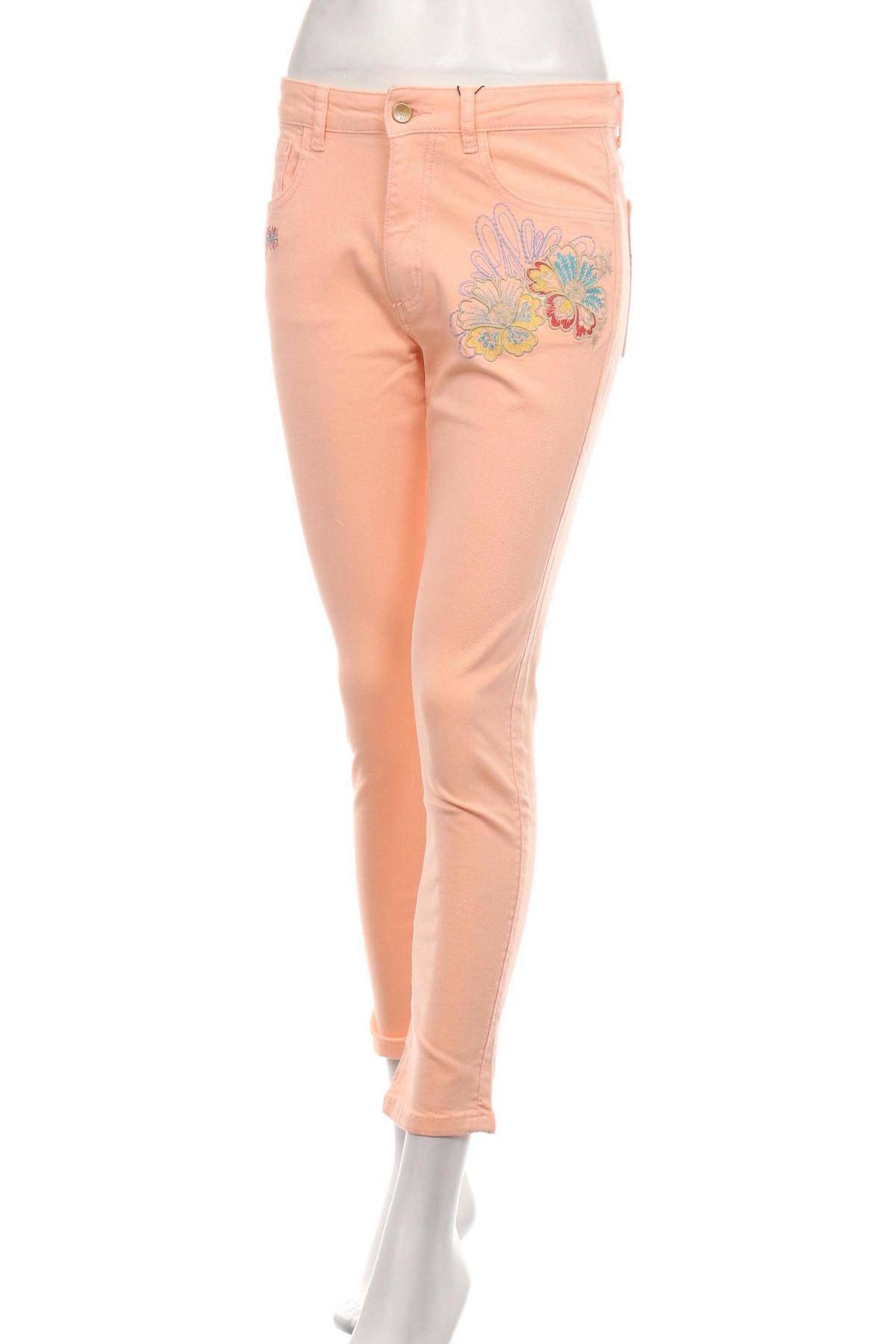 Дънки с висока талия DESIGUAL1