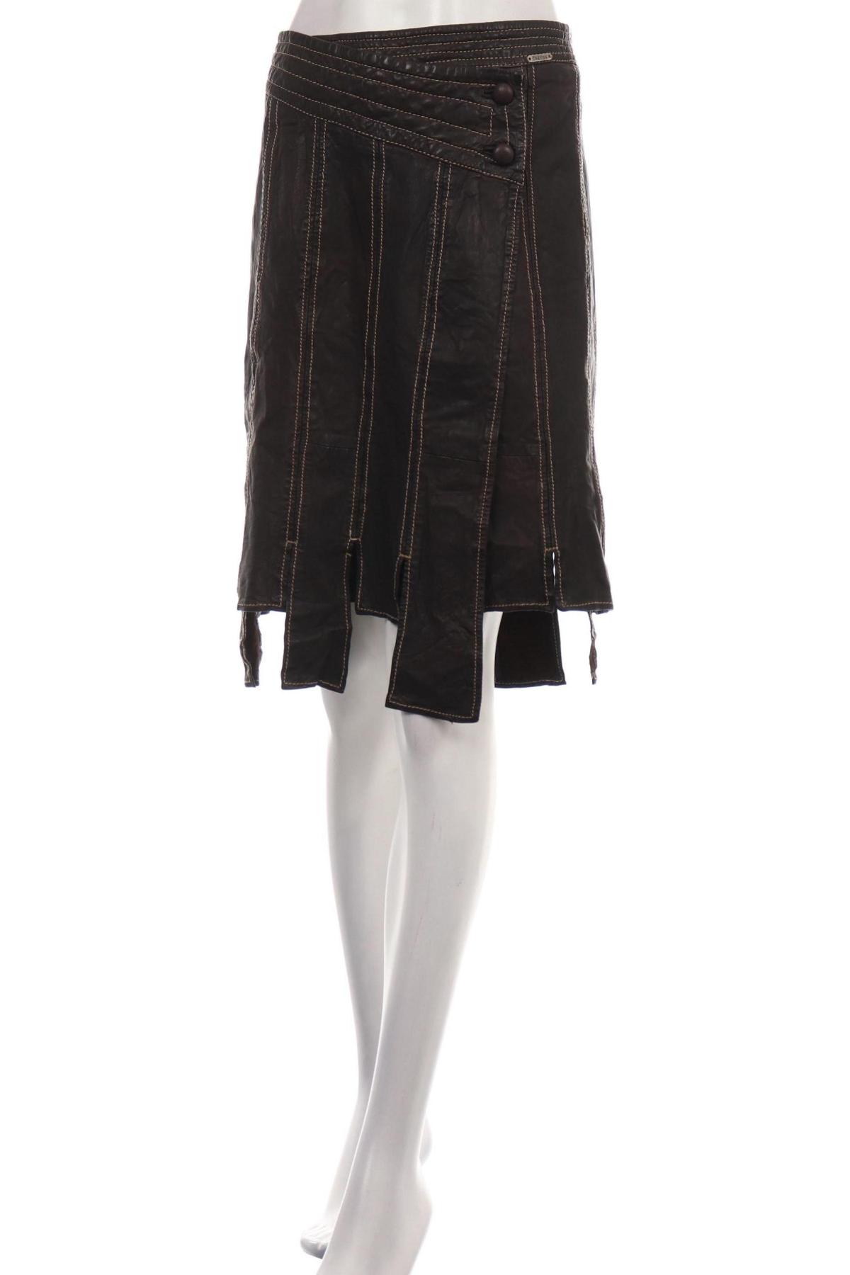 Кожена пола CRETON JEANS1