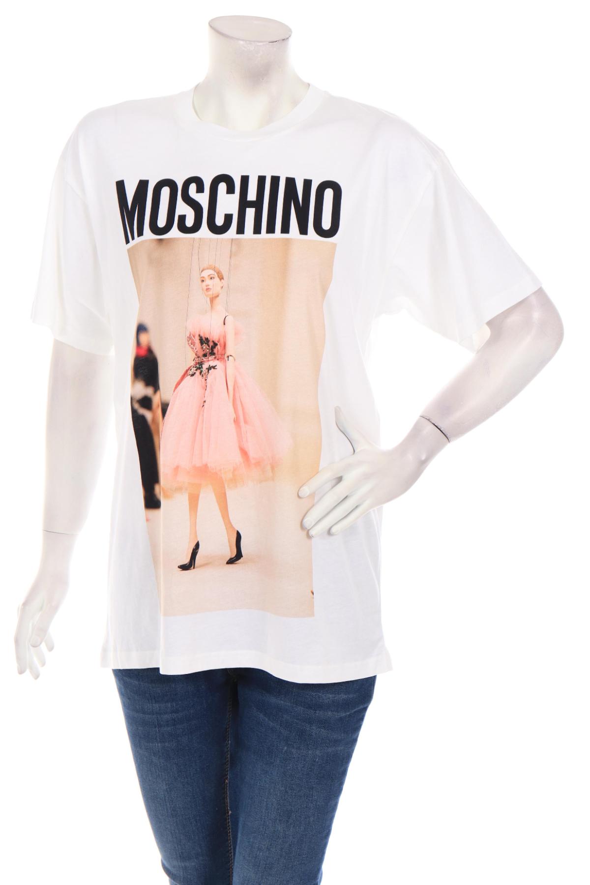 Тениска с щампа MOSCHINO1