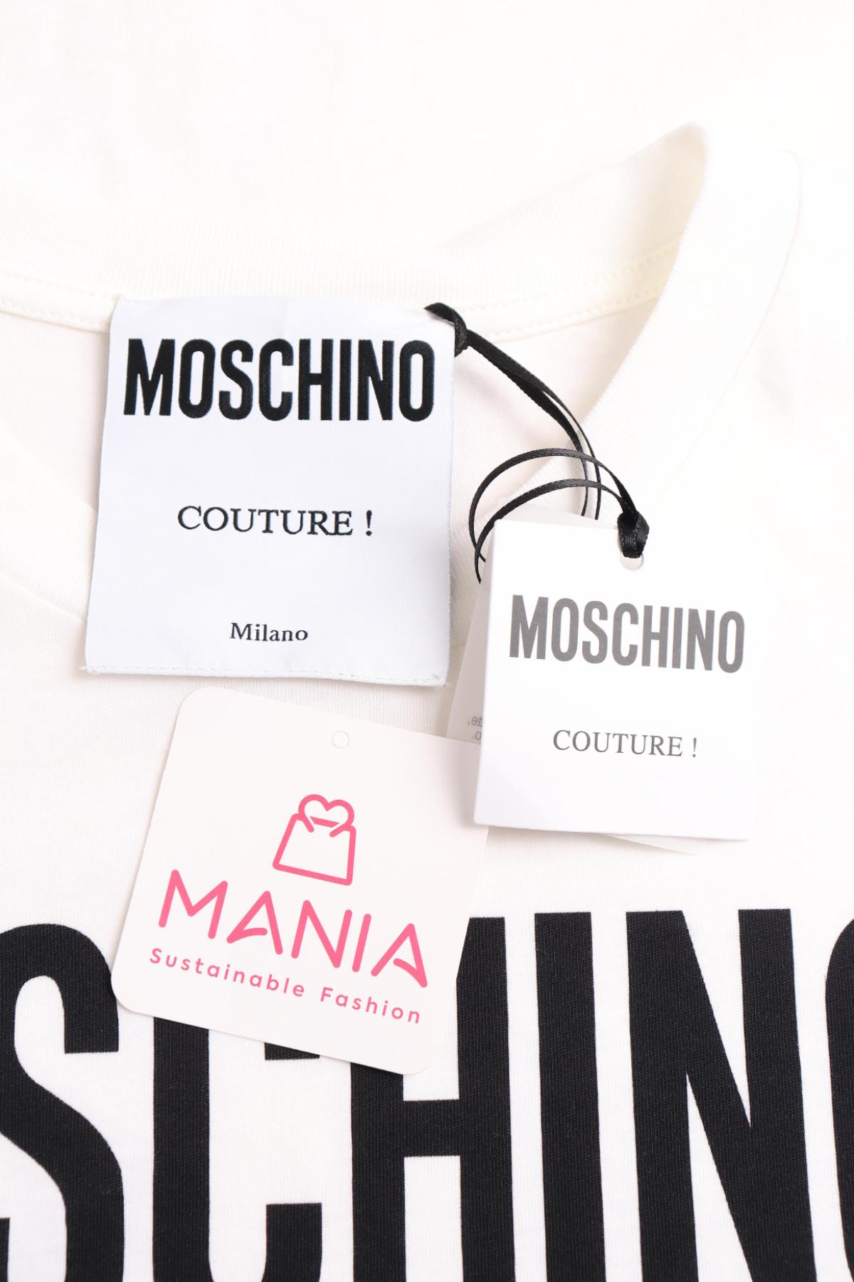 Тениска с щампа MOSCHINO3