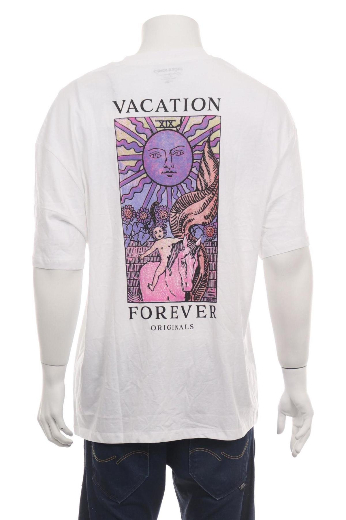 Тениска с щампа JACK & JONES2