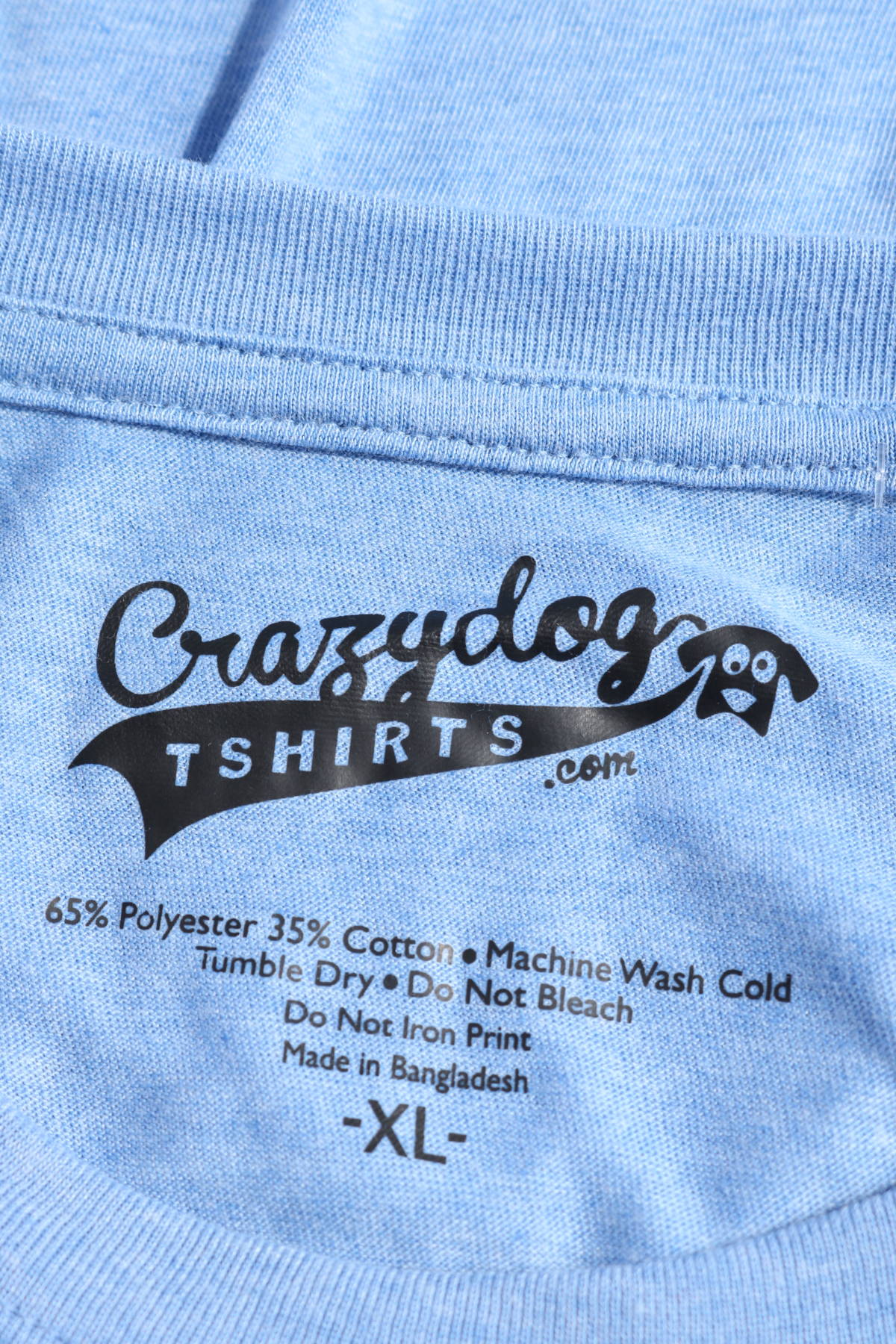 Тениска с щампа CRAZY DOG3