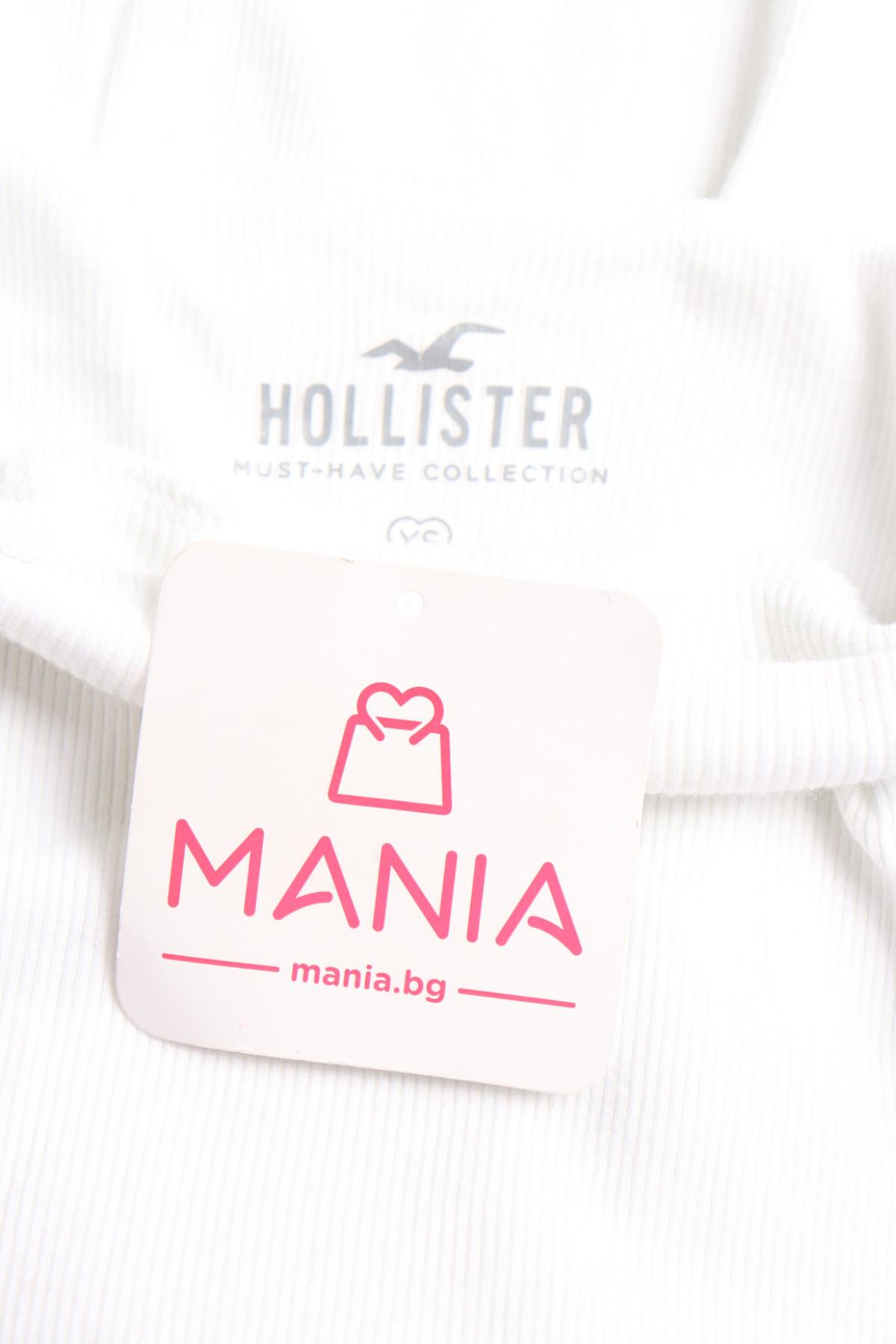 Блуза с поло яка HOLLISTER3