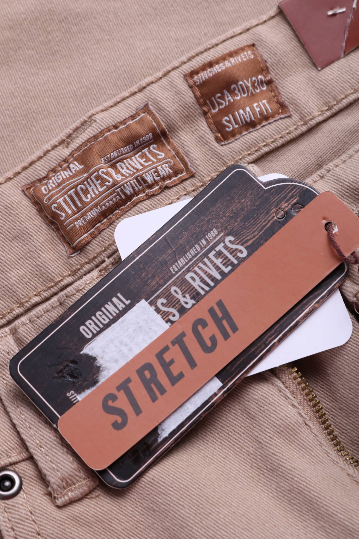 Дънки STITCHES & RIVETS4 - Mania Дънки STITCHES & RIVETS4