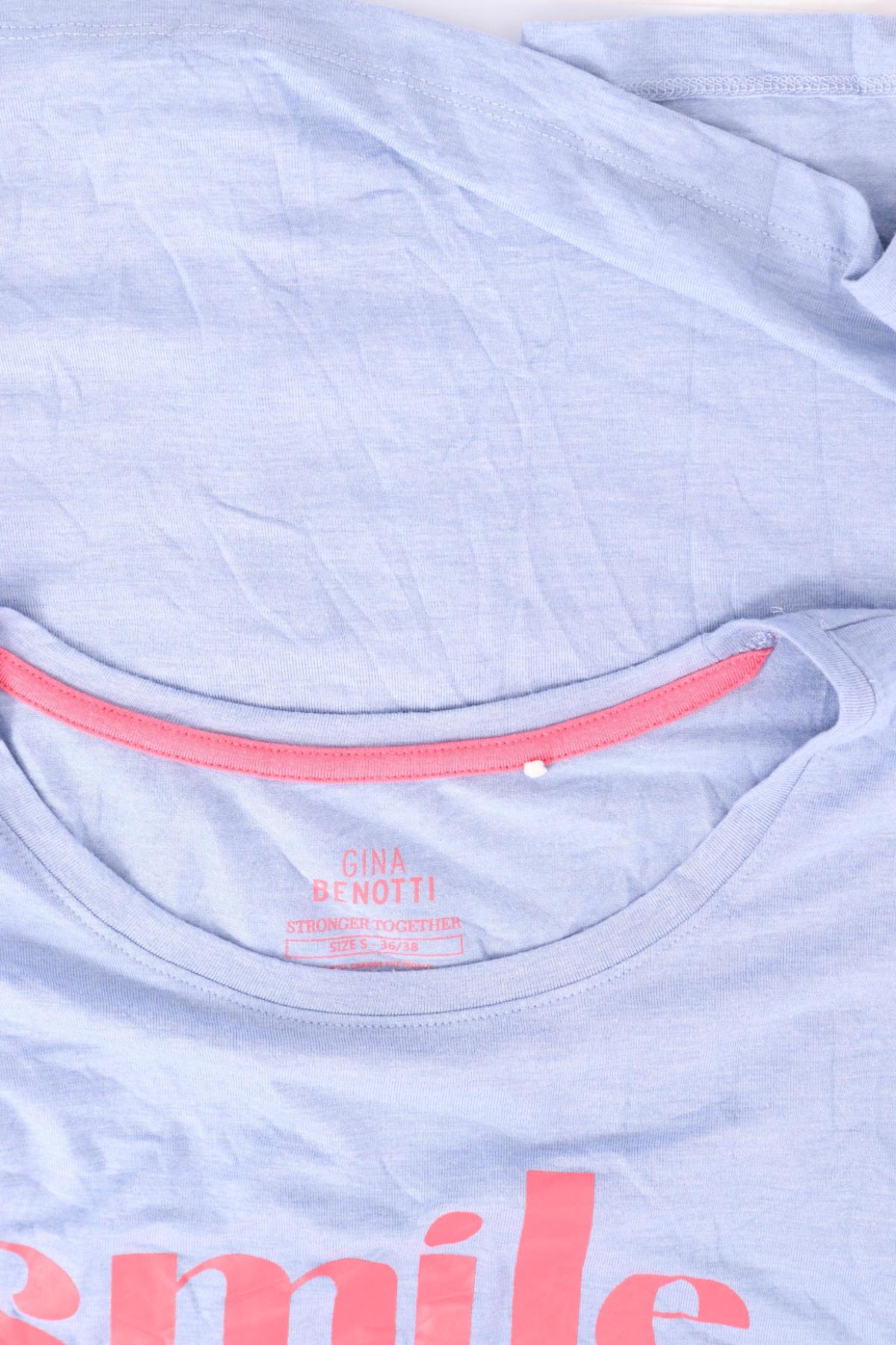 Тениска с щампа GINA BENOTTI3