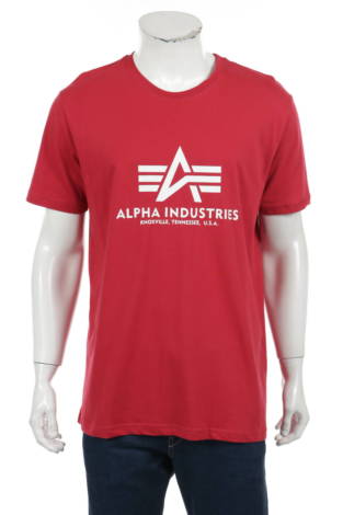 Тениска с щампа ALPHA INDUSTRIES - Mania Тениска с щампа ALPHA INDUSTRIES