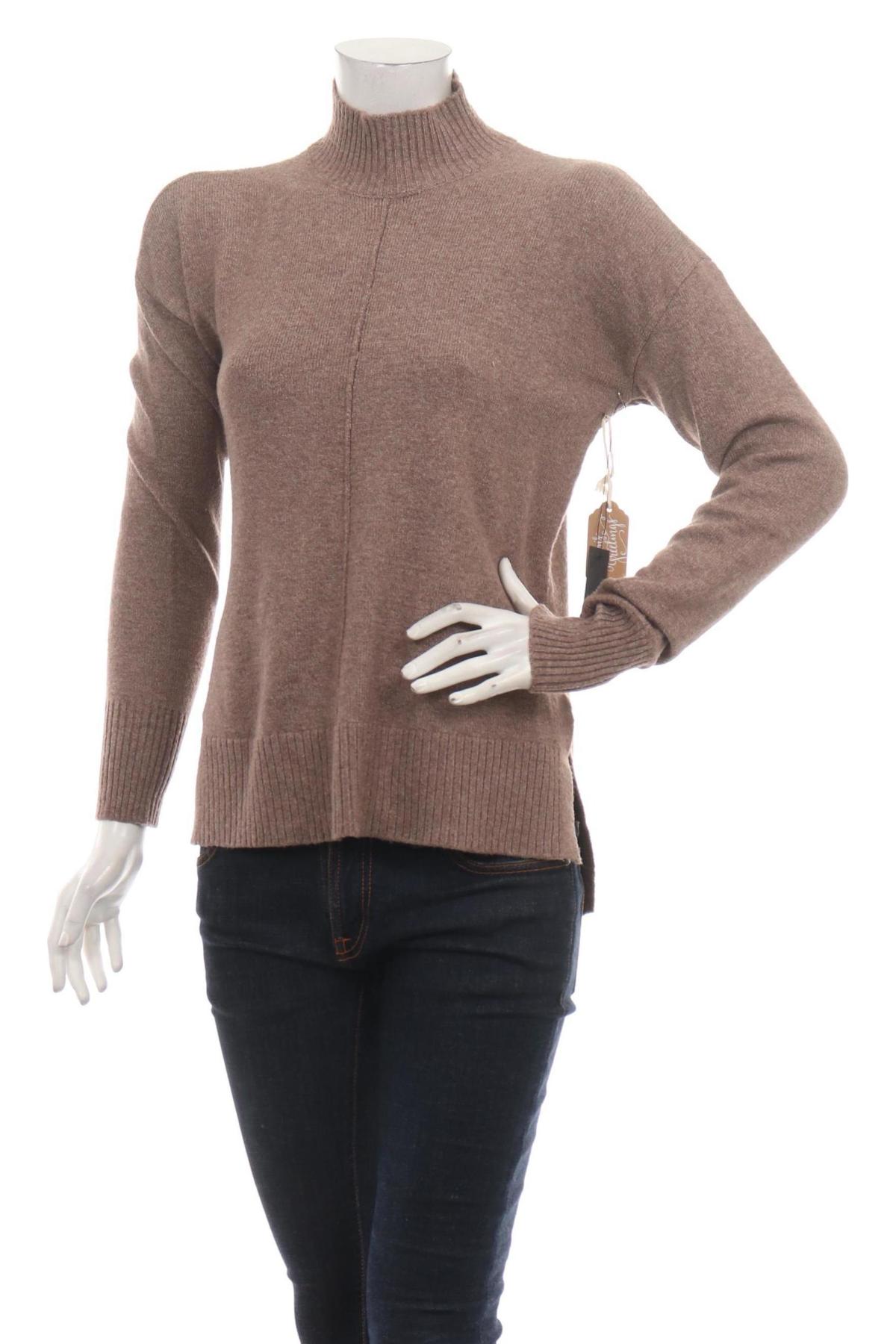 Пуловер с поло яка TAHARI1