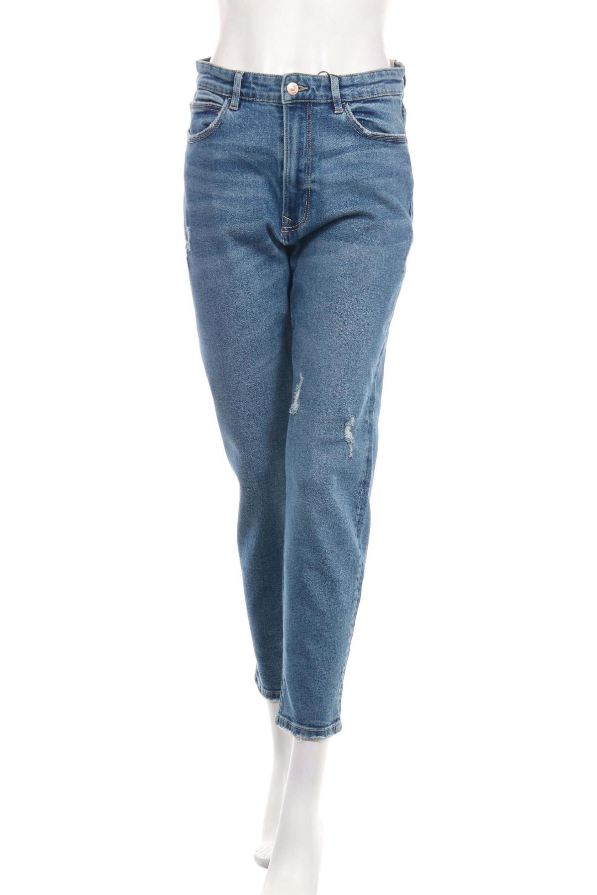 Дънки с висока талия STRADIVARIUS1