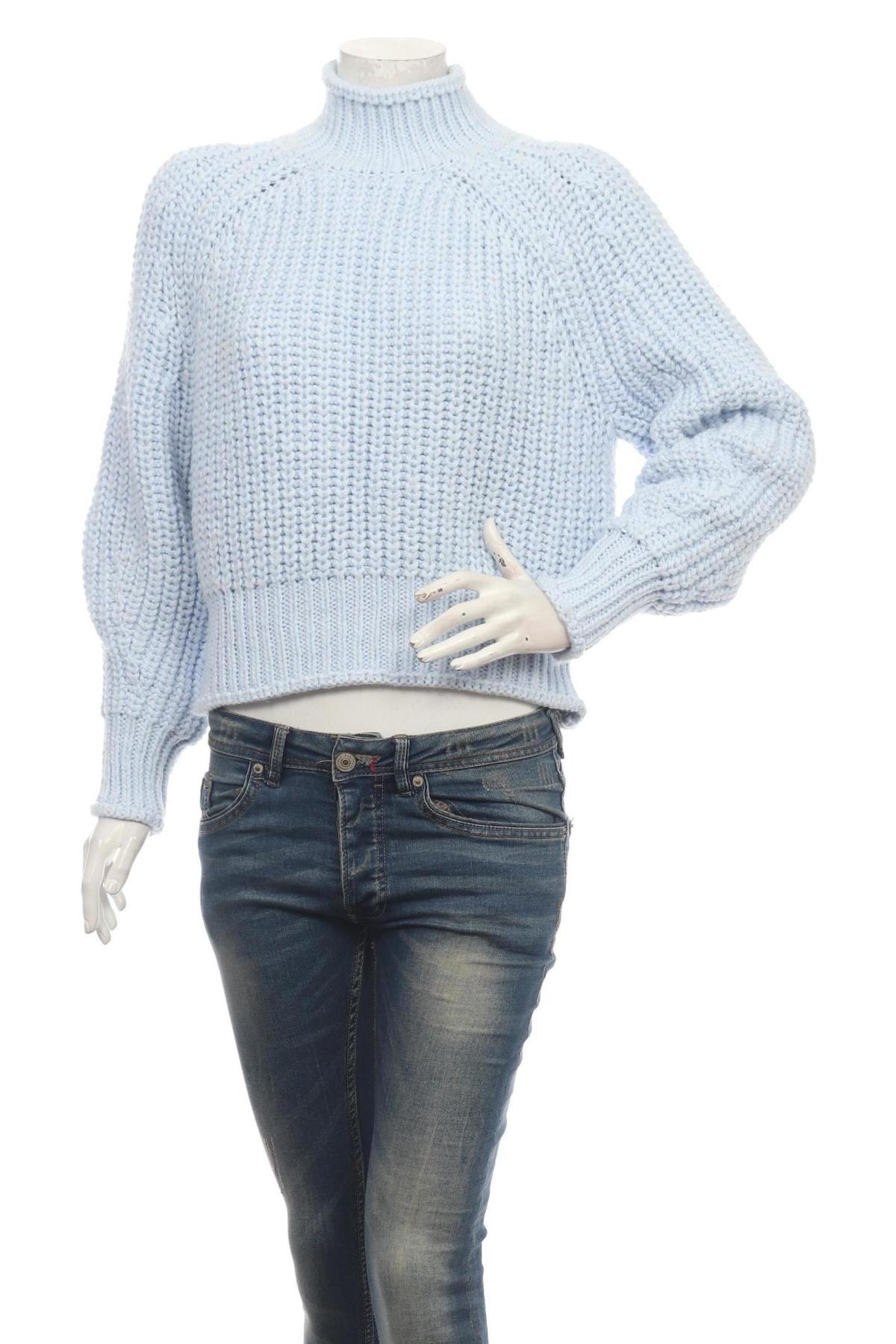 Пуловер с поло яка H&M1