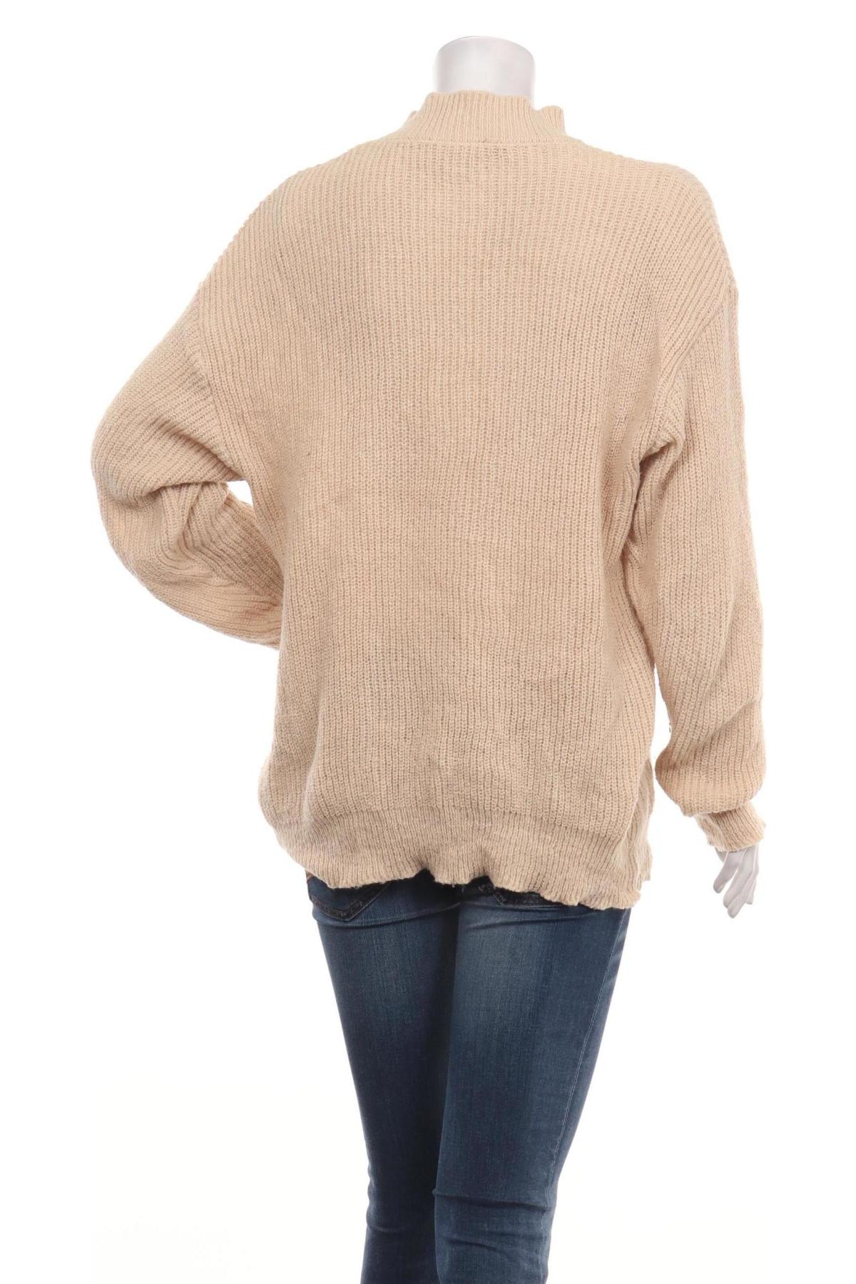 Пуловер с поло яка NO NAME2