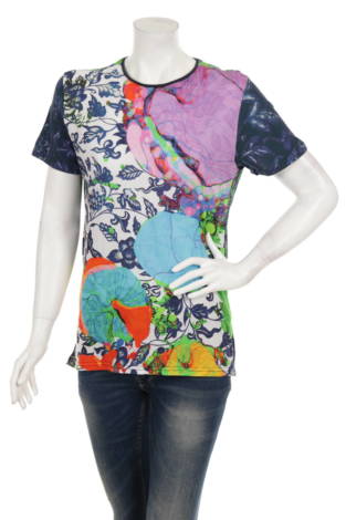 Тениска DESIGUAL - Mania Тениска DESIGUAL