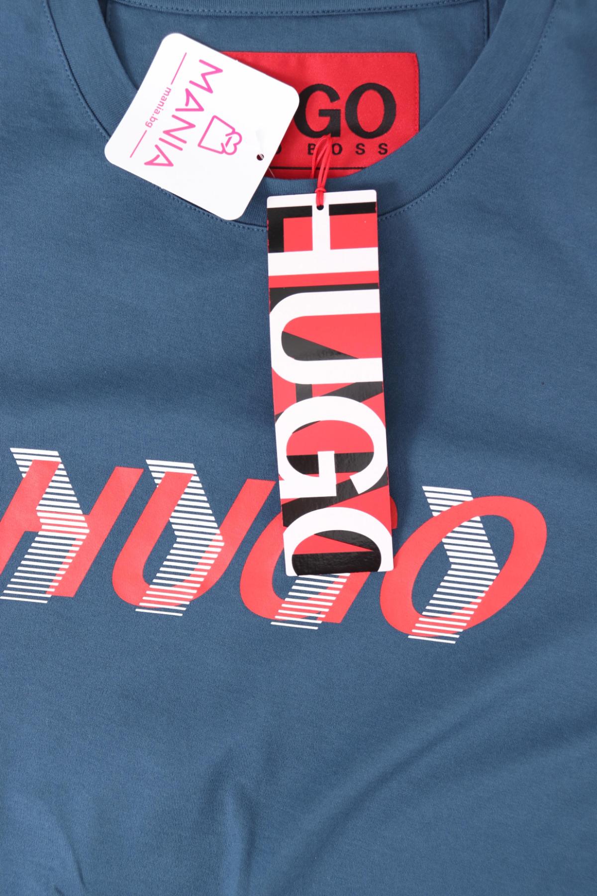 Тениска с щампа HUGO BOSS3