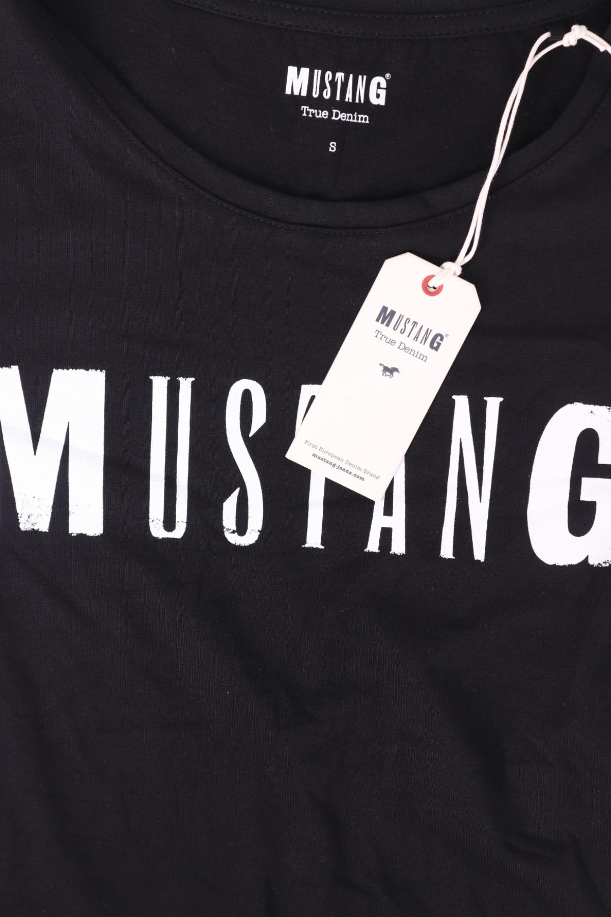 Тениска с щампа MUSTANG3