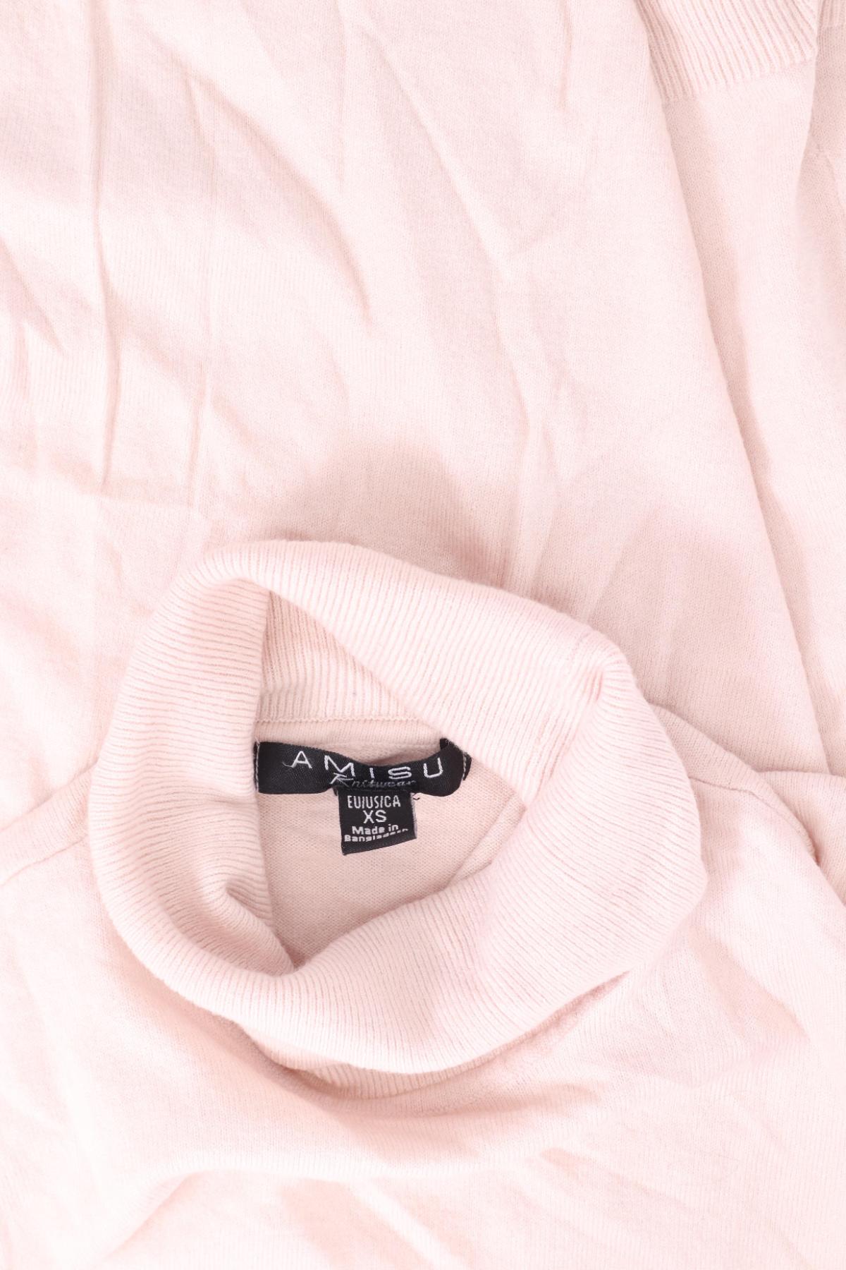 Пуловер с поло яка AMISU3