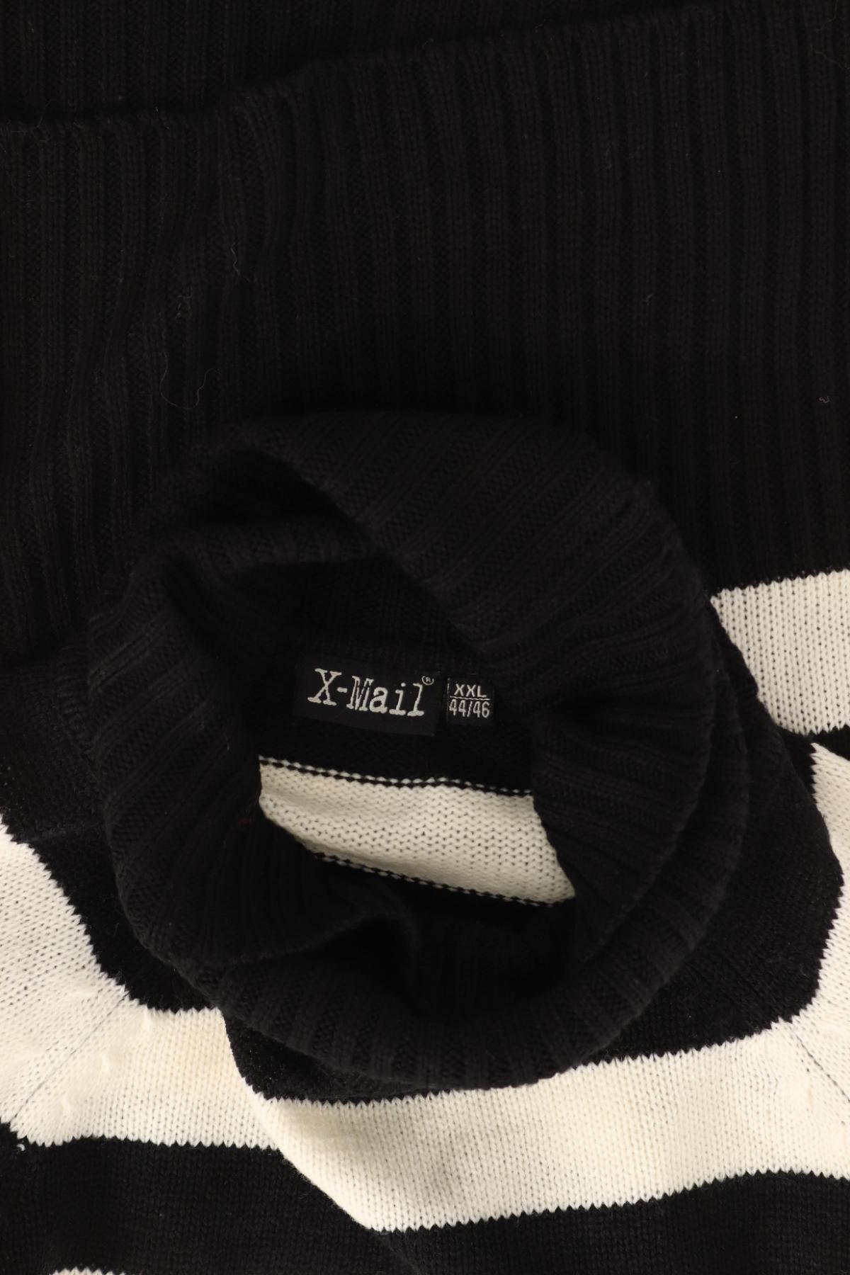 Пуловер с поло яка X-MAIL3