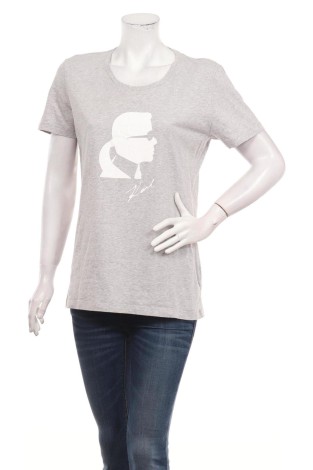 Tricou cu imprimeu KARL LAGERFELD