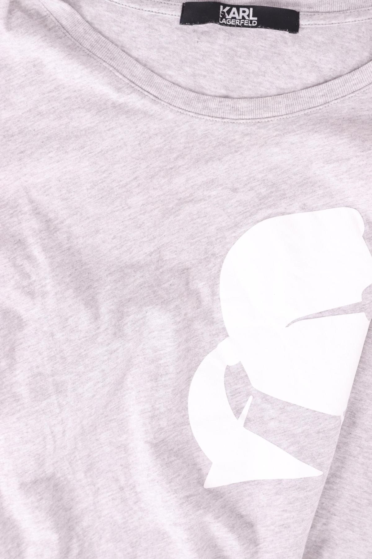 Тениска с щампа KARL LAGERFELD3