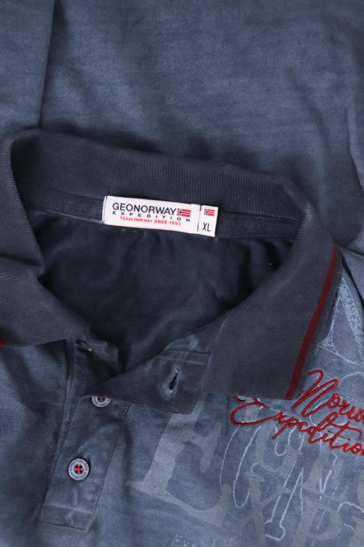 Тенискa с яка GEO NORWAY3