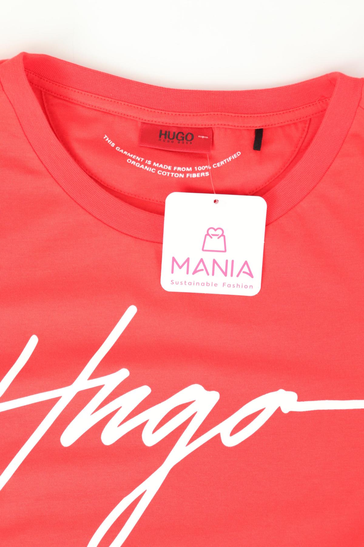 Тениска с щампа HUGO BOSS3