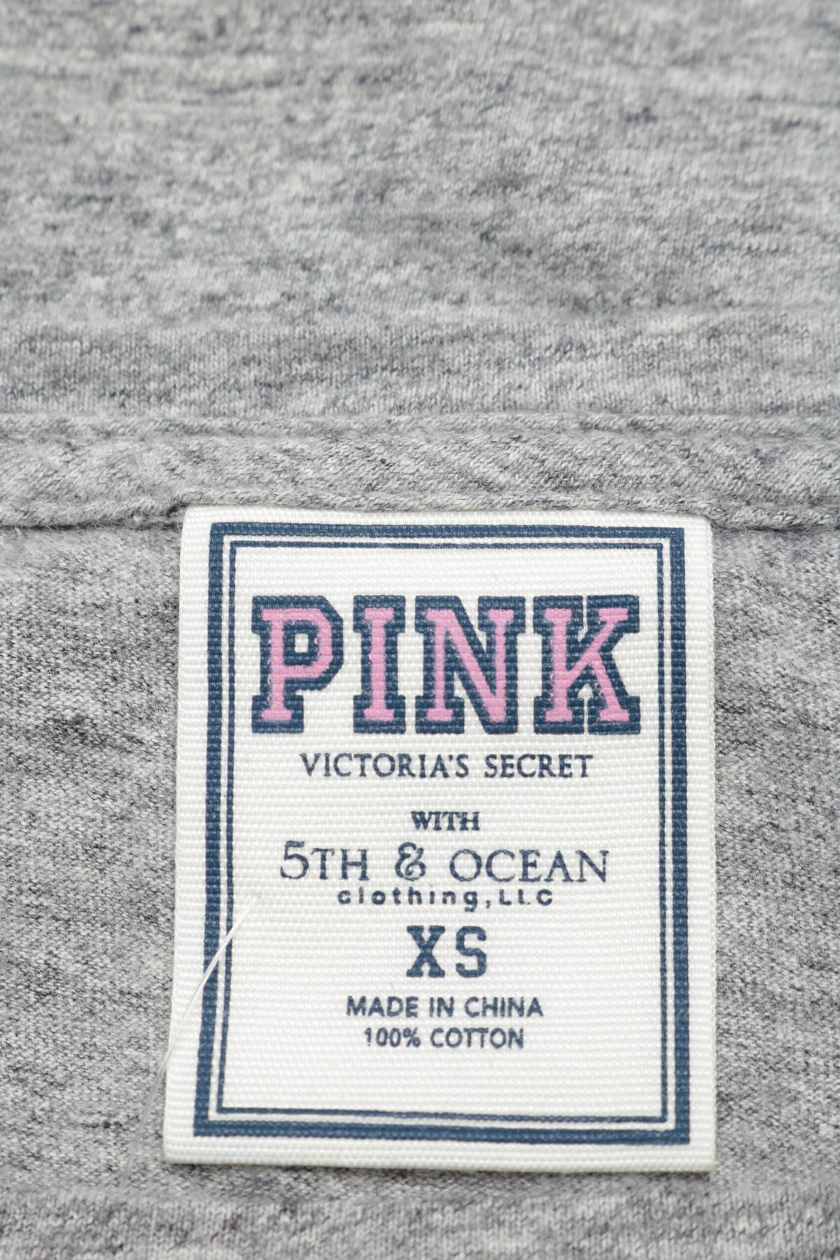Тениска с щампа PINK BY VICTORIA SECRET3