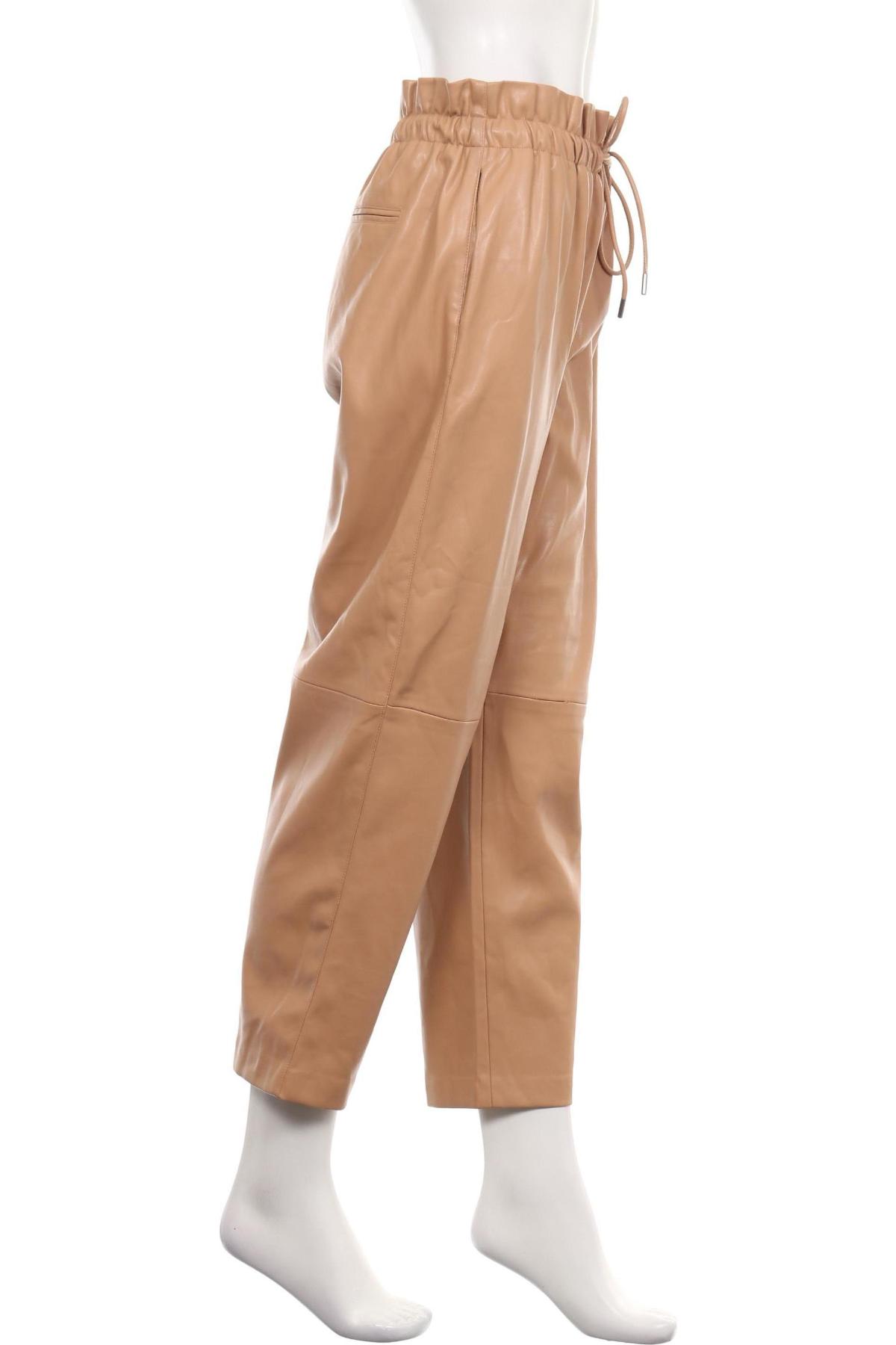 Кожен панталон MANGO3