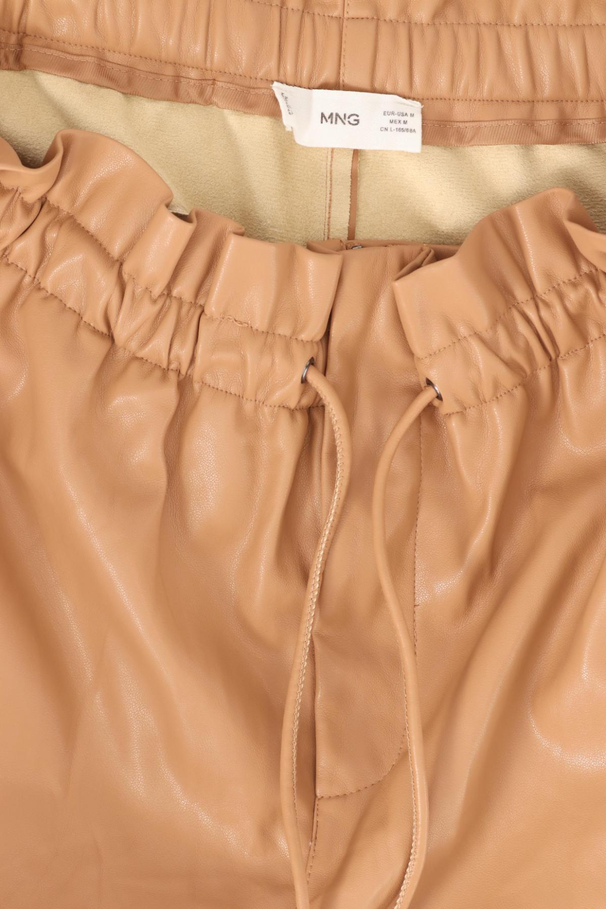 Кожен панталон MANGO4