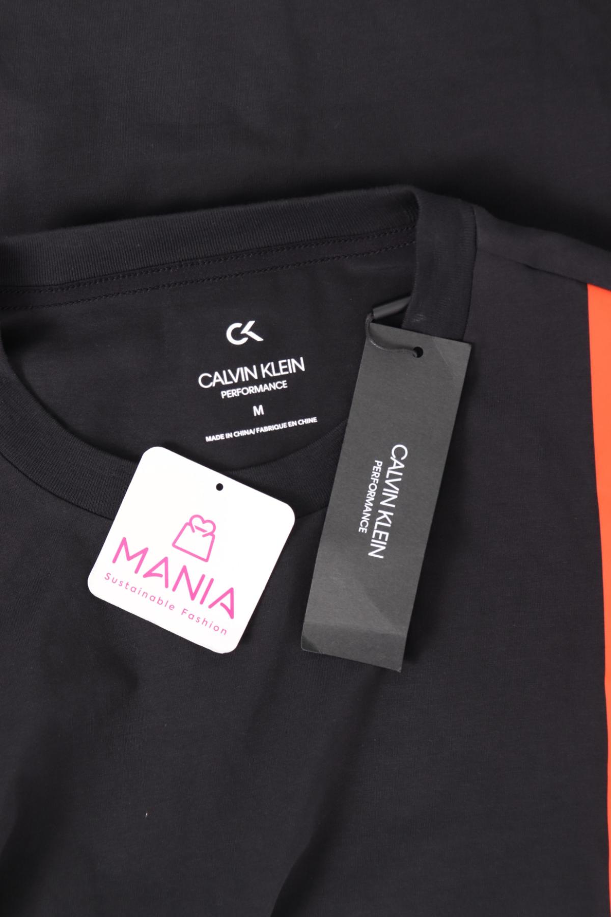 Тениска с щампа CALVIN KLEIN3 - Mania Тениска с щампа CALVIN KLEIN3