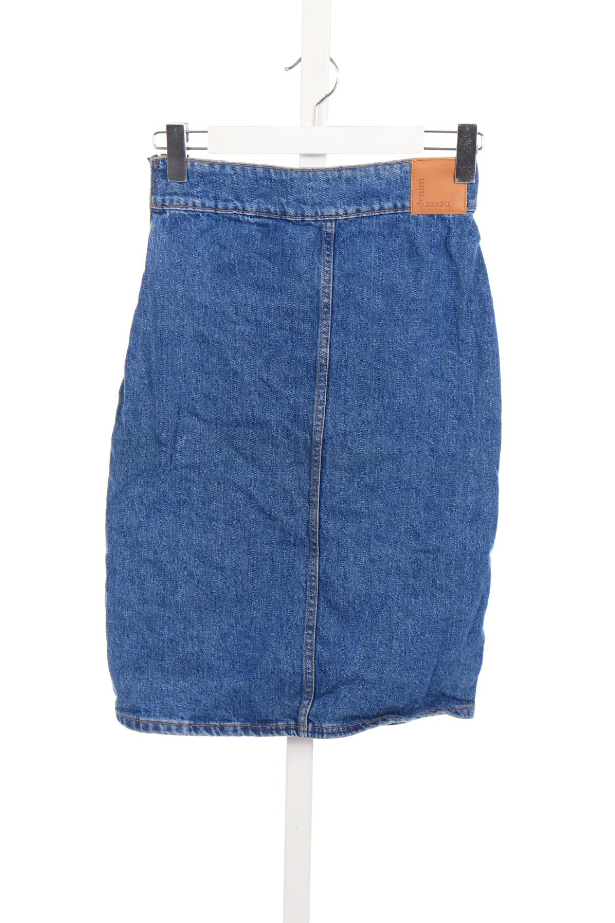 Дънкова пола NEVER DENIM2