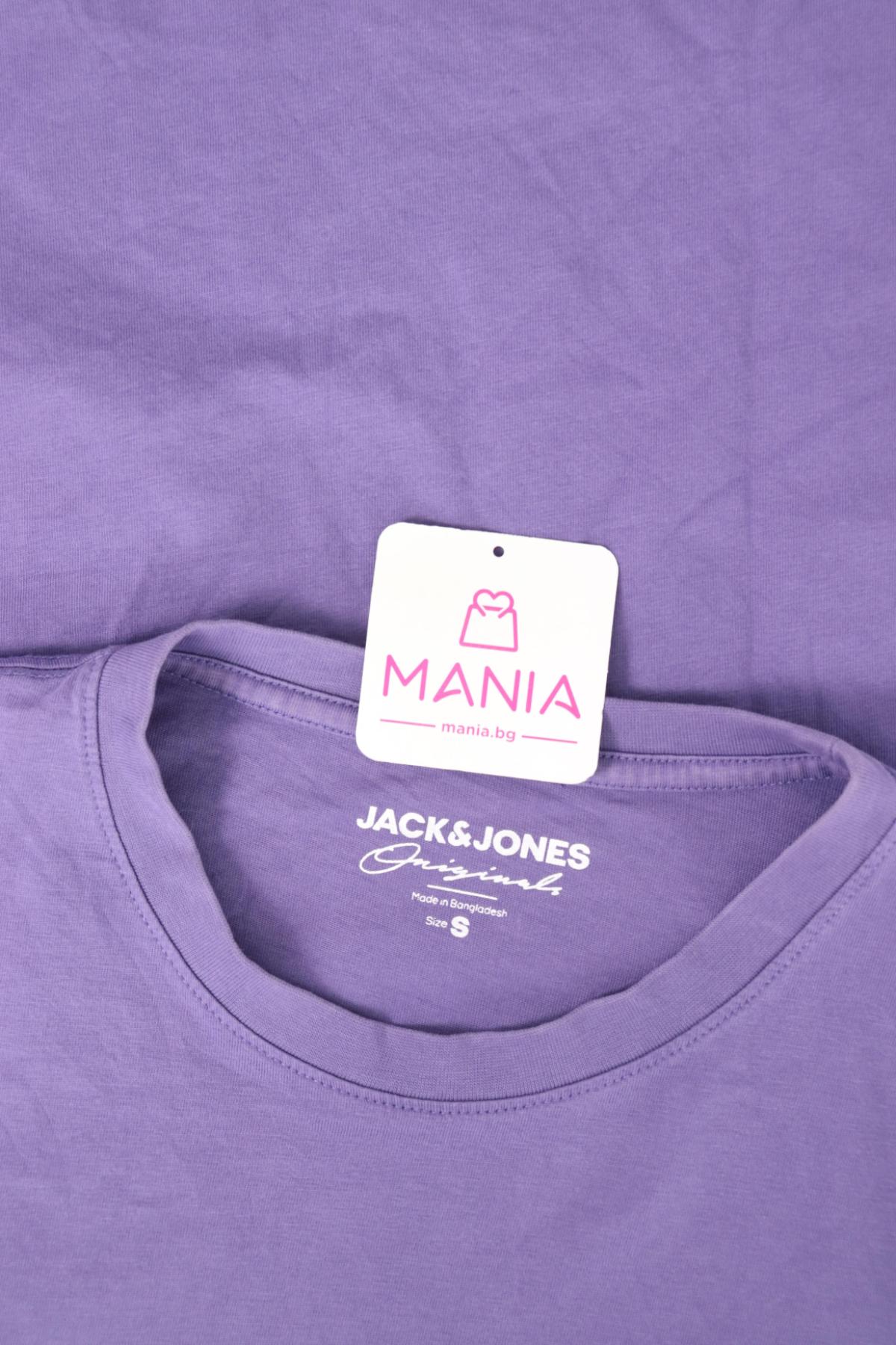 Тениска с щампа JACK & JONES3