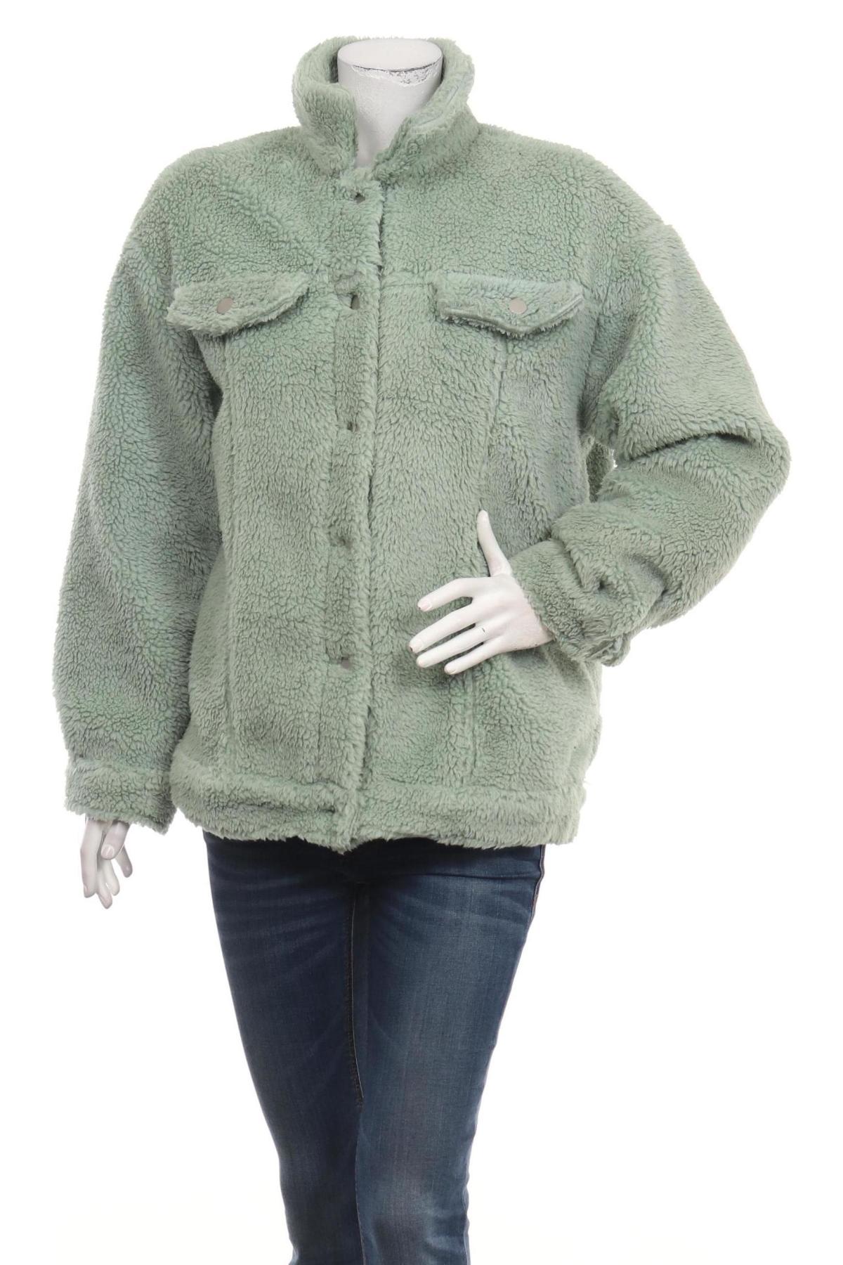 Палто с косъм SHEIN1