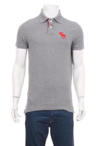 Tricou cu guler ABERCROMBIE & FITCH