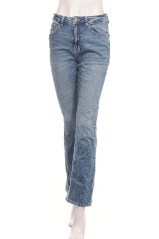 Дънки с висока талия STRADIVARIUS