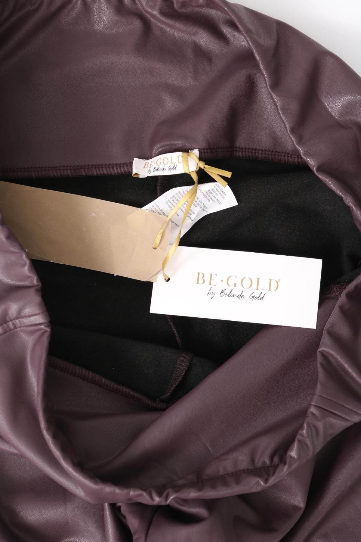 Кожен панталон BE GOLD BY BELINDA GOLD4