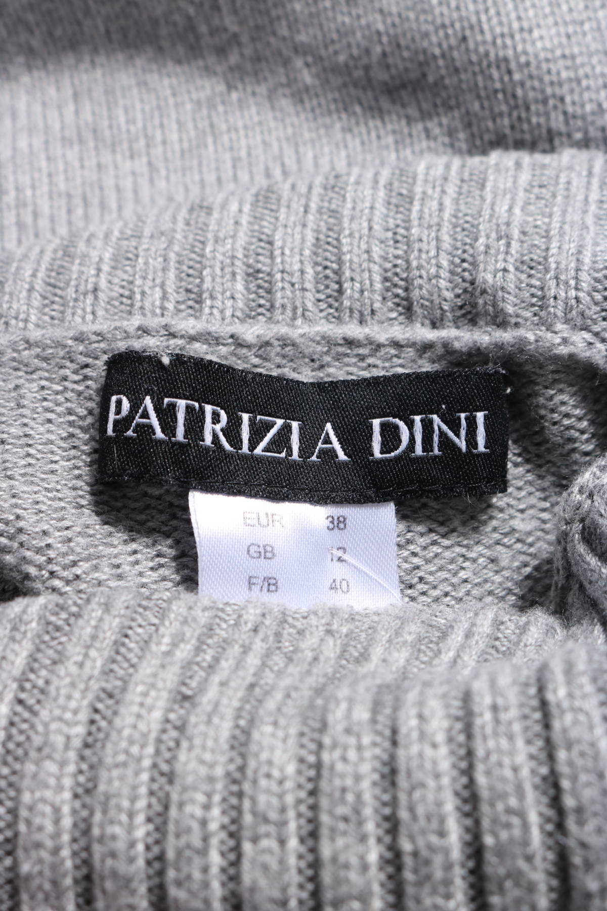 Пуловер с поло яка PATRIZIA DINI3