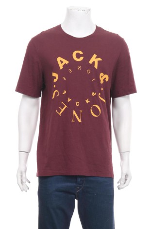 Tricou cu imprimeu JACK & JONES