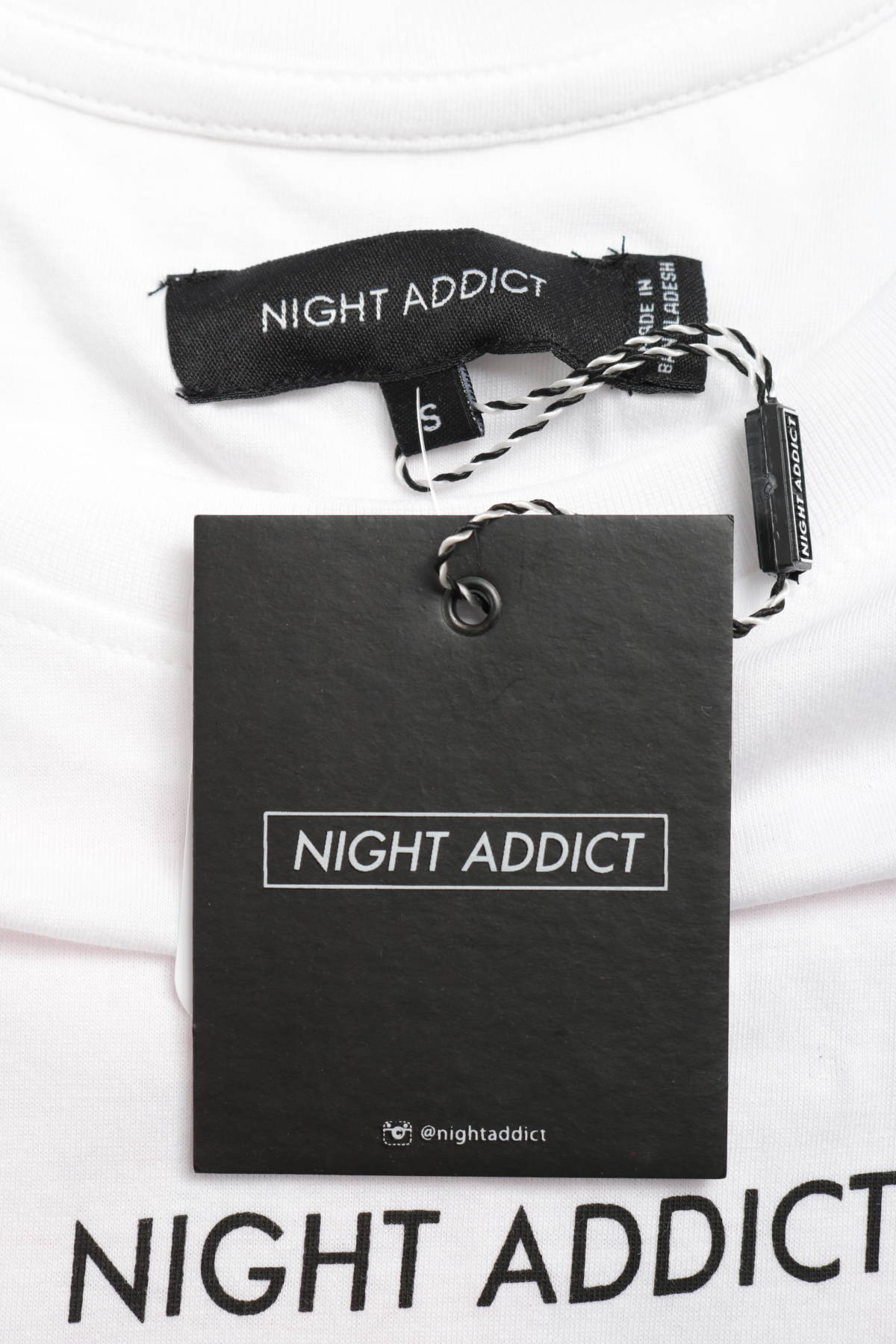 Тениска с щампа NIGHT ADDICT3