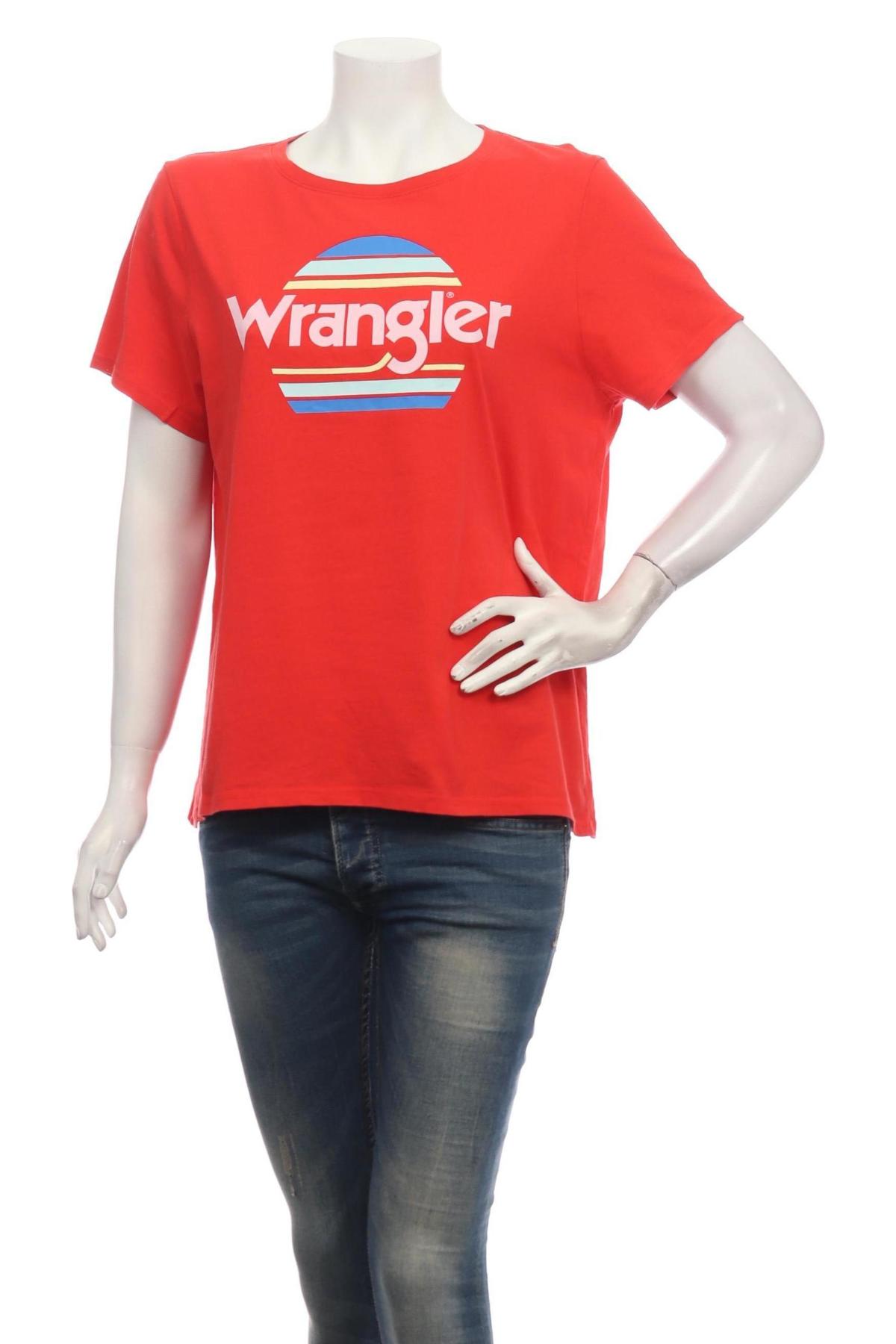 Тениска с щампа WRANGLER1