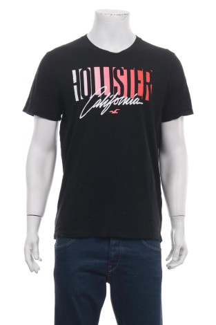 Tricou cu imprimeu HOLLISTER
