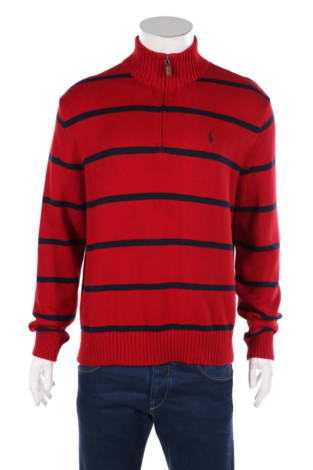 Пуловер с поло яка Polo By Ralph Lauren - Mania Пуловер с поло яка Polo By Ralph Lauren