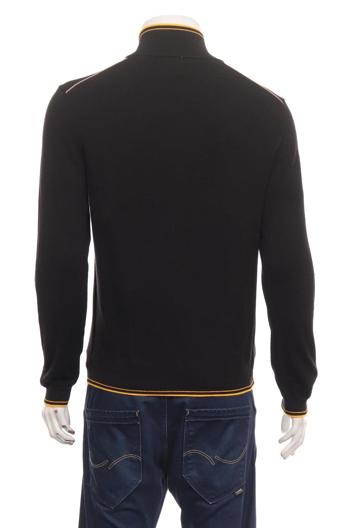 Пуловер с поло яка HUGO BOSS2