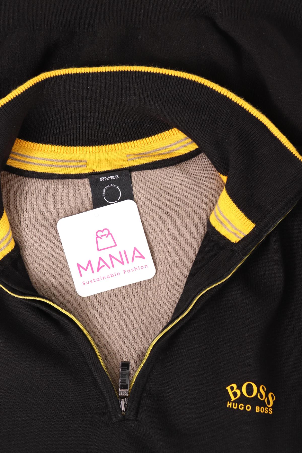 Пуловер с поло яка HUGO BOSS3