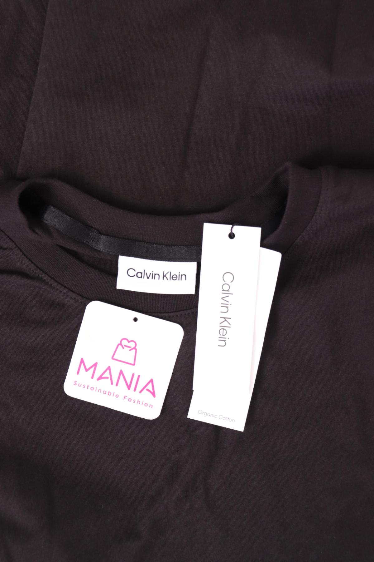 Тениска с щампа CALVIN KLEIN3 - Mania Тениска с щампа CALVIN KLEIN3