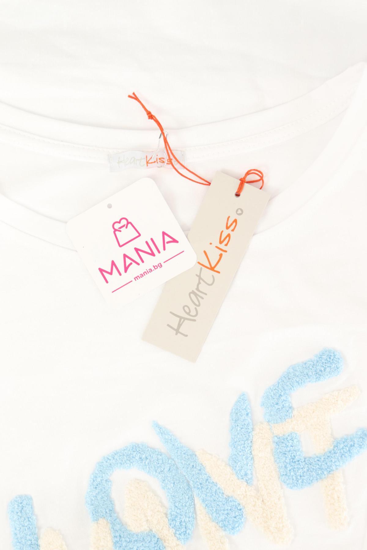 Тениска HEART KISS3